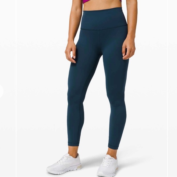 Lululemon Wunder Train High-Rise Tight 25in Women’s Size 6 Submarine - Picture 1 of 6